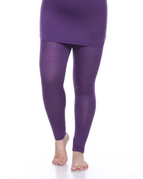 Skirted Leggings | Purple