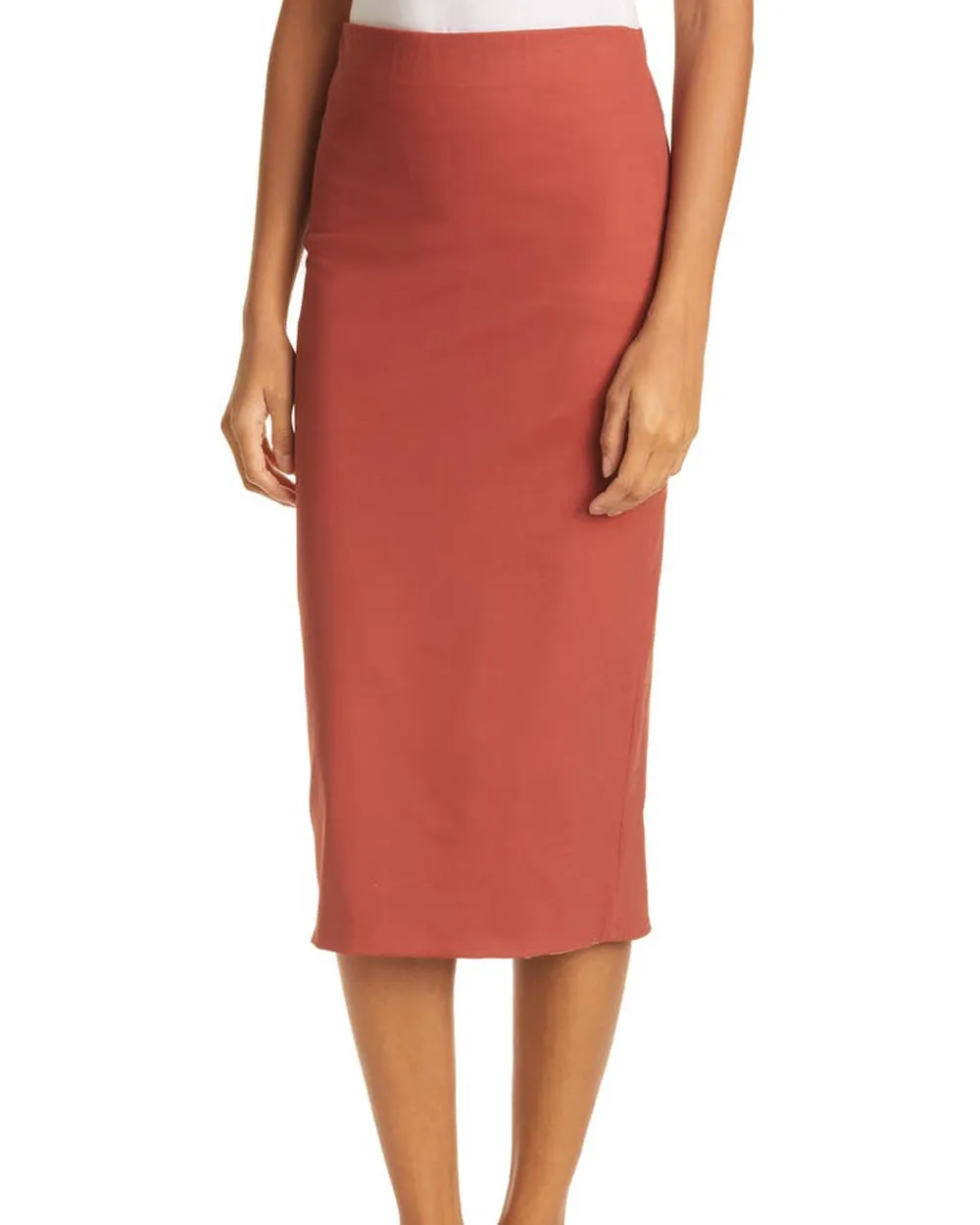 Sliced Agate Two Timer Reversable Midi Skirt