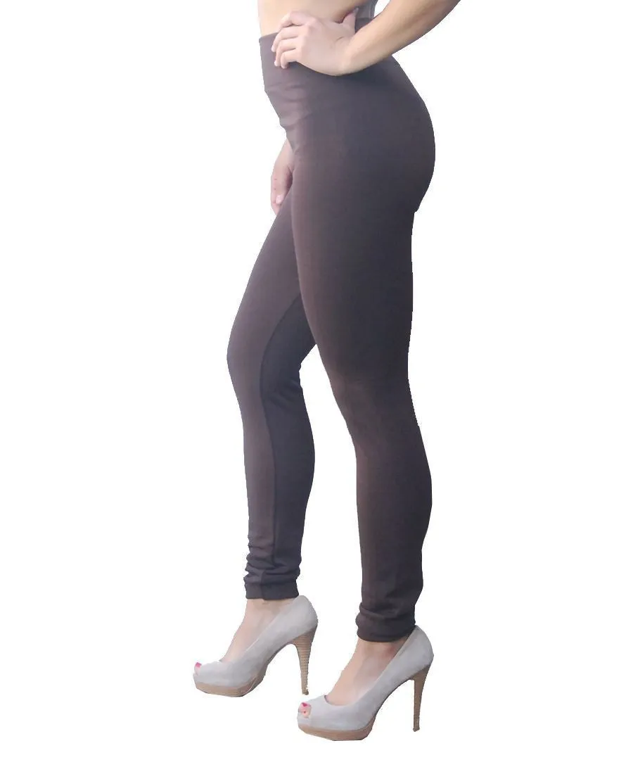 Solid Leggings Mocha Regular