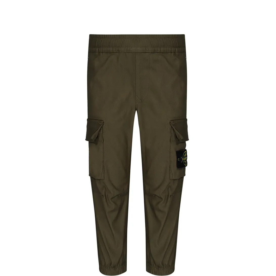 Stone Island Junior Canvas Cargos