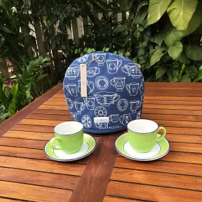 Tea Cosy-Cup & Saucer-Navy