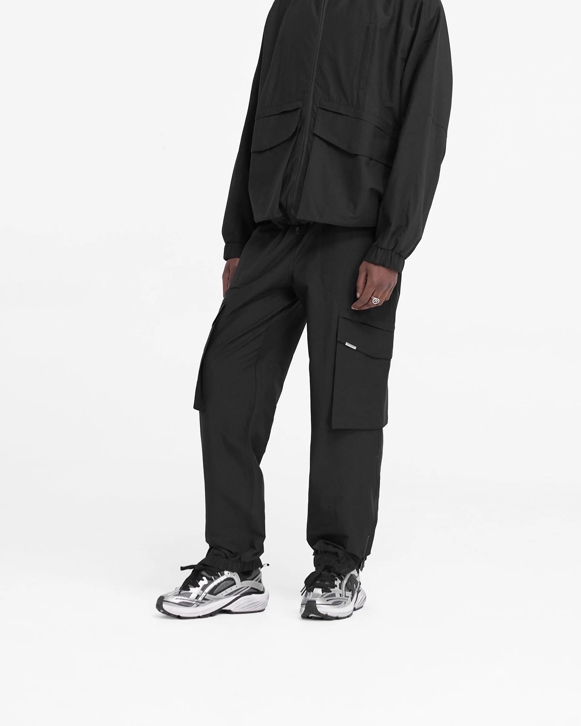 Tech Cargo Pant - Jet Black