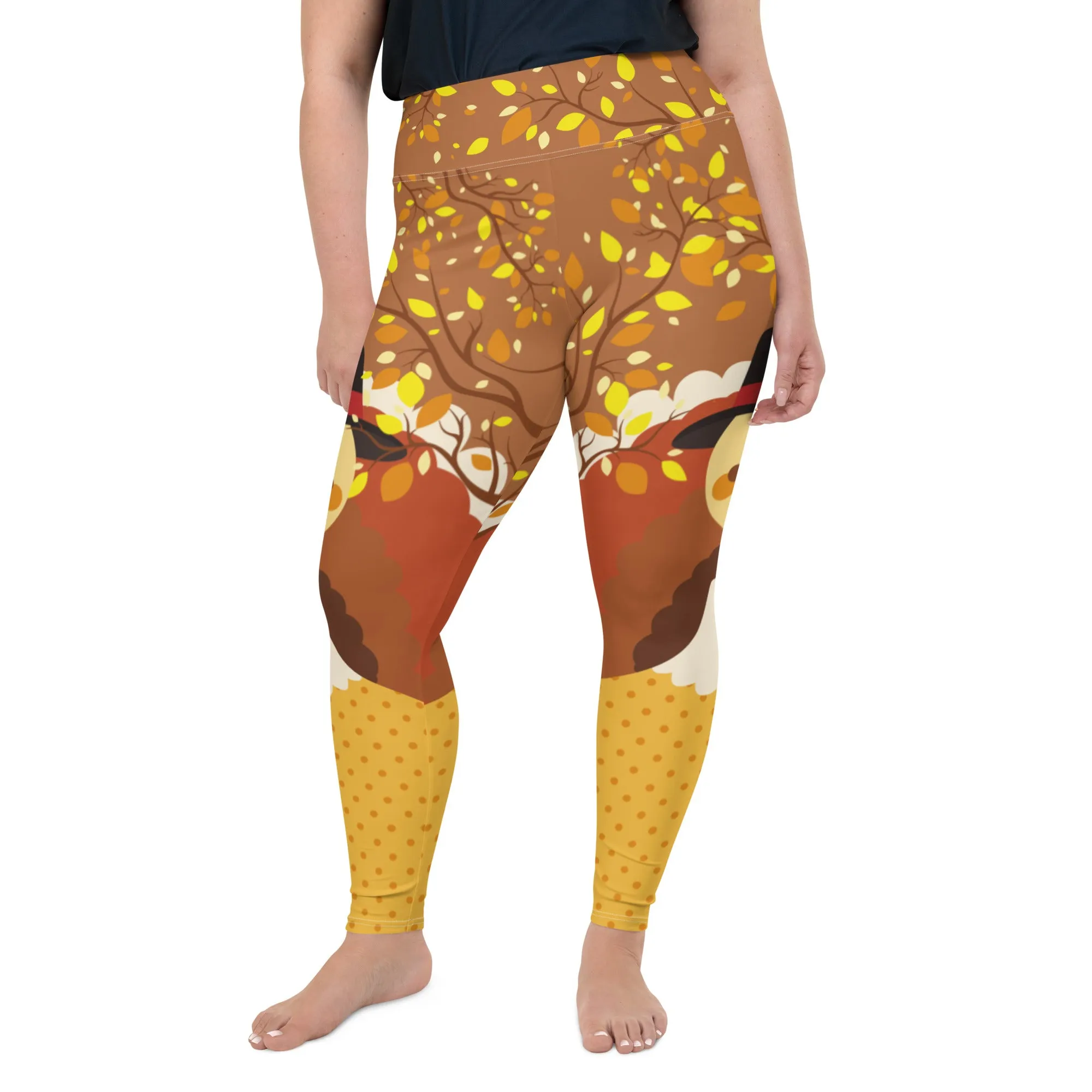 Thanksgiving Plus Size Leggings