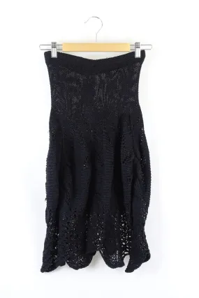 T.L Woods Black Knit Dress Size 1