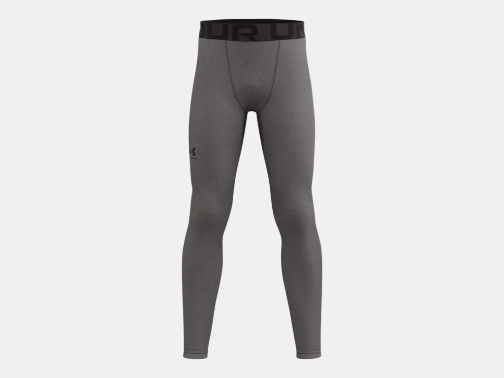 Under Armour Youth ColdGear Grey Leggings