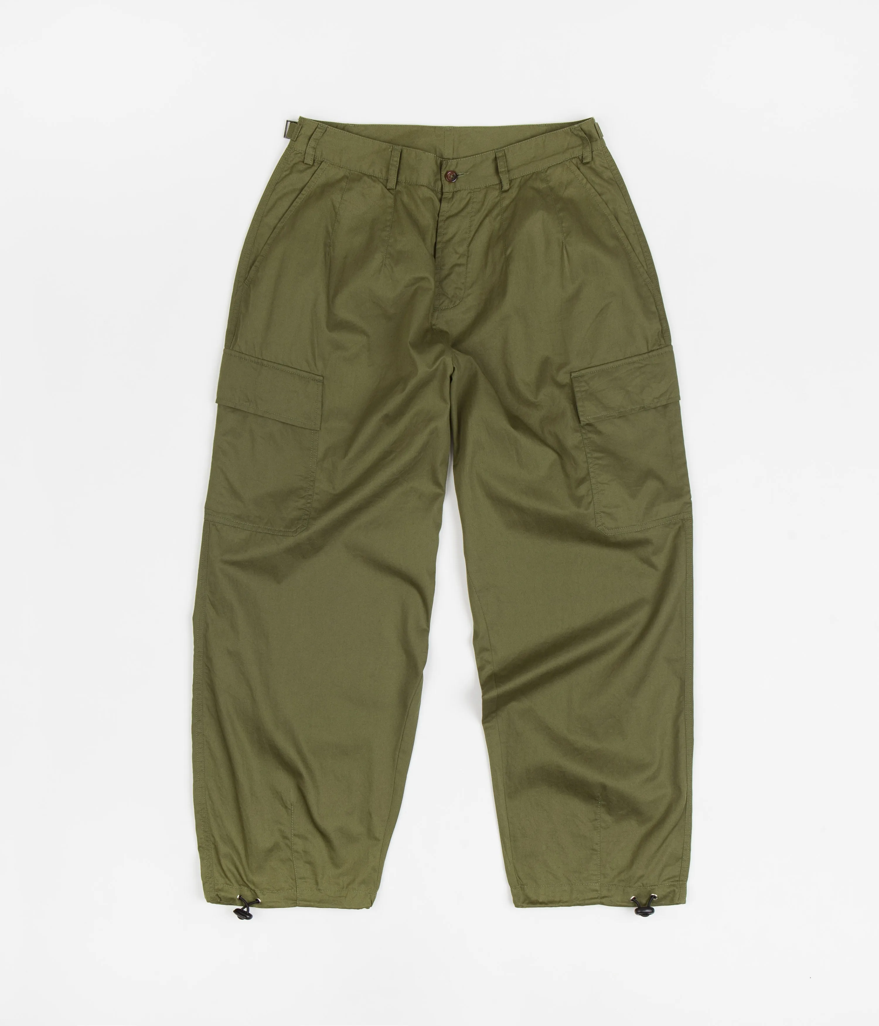 Universal Works Loose Cargo Pants - Olive