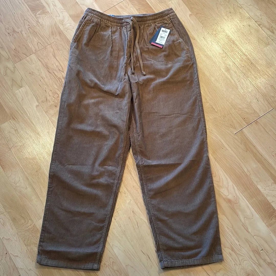 Vans Range Baggy Tapered Corduroy Pants - Sepia