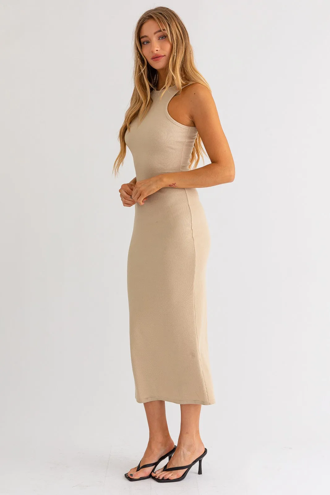 Victoria Dress - Beige