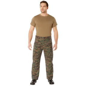 [Vintage Paratrooper] Digital Camo Cargo Fatigue BDU Pants