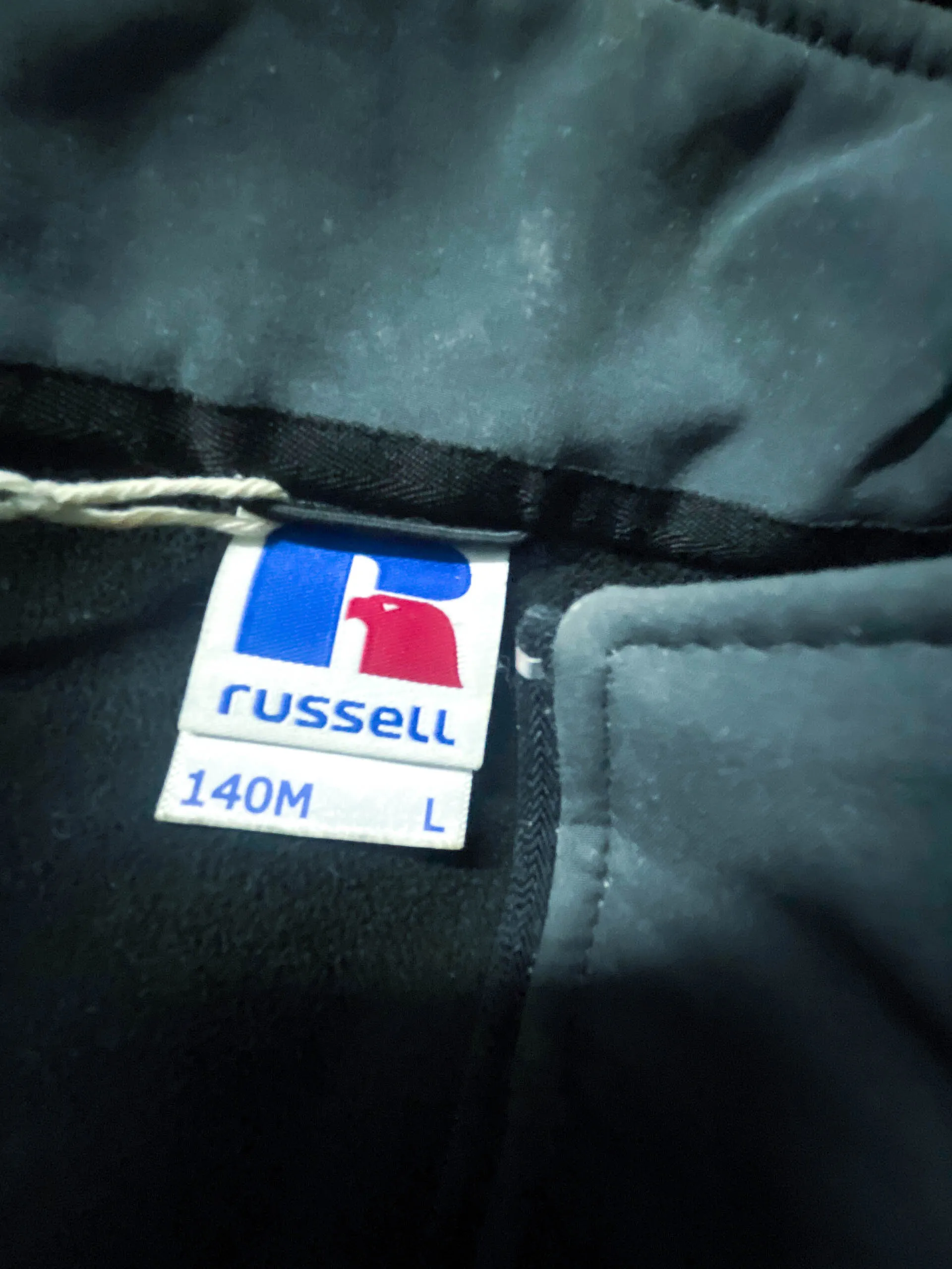 Vintage Russell CAB2000 grey full zip high neck jacket in L|L31 W22|SKU 3942