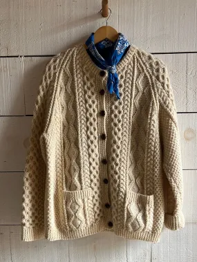 Vintage Wool Fishermen's Sweater