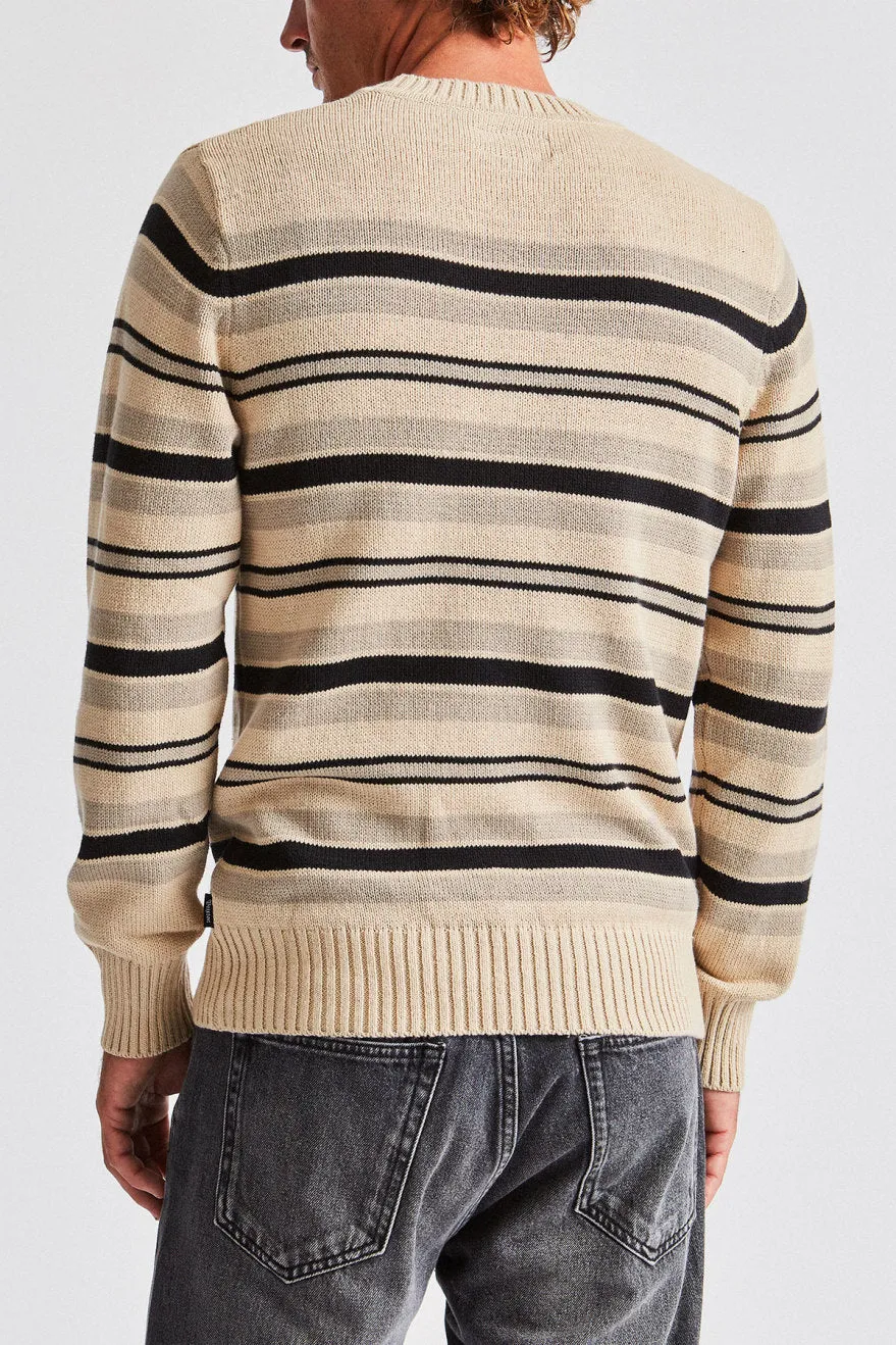 Wes Sweater - Vanilla/Black