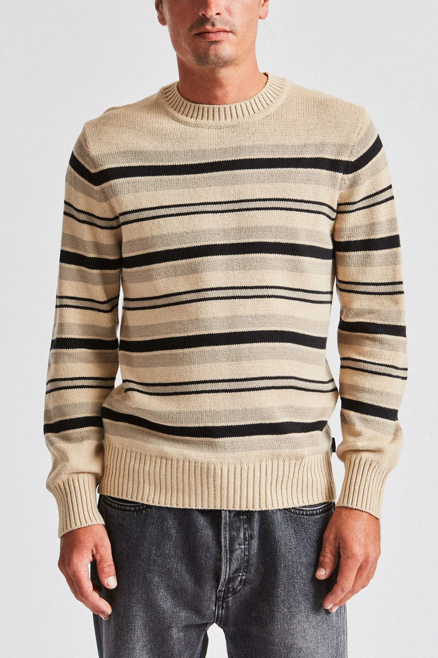 Wes Sweater - Vanilla/Black