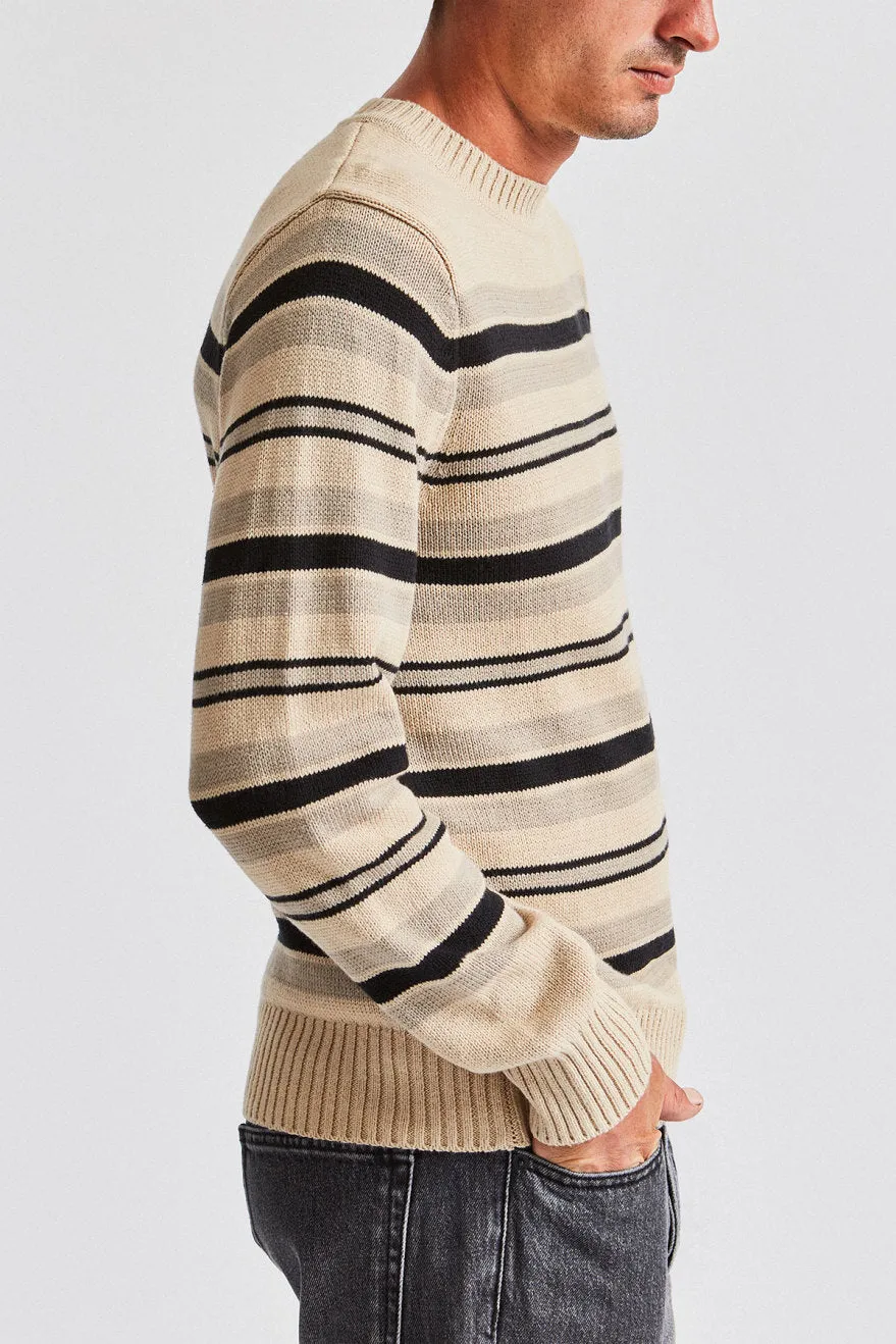 Wes Sweater - Vanilla/Black