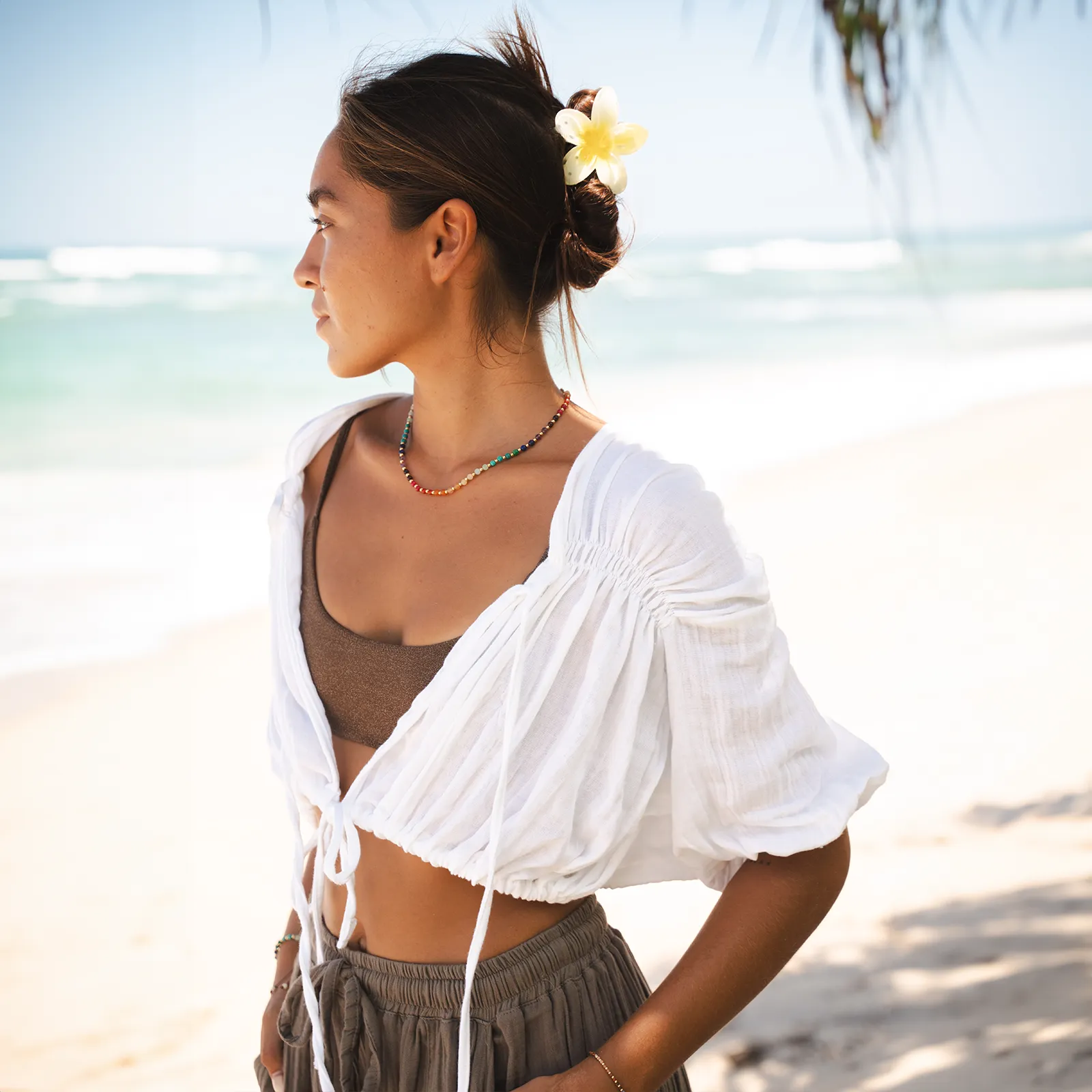 White Saltwater Shrug