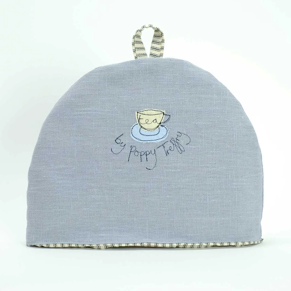 wild flowers (soft blue) small tea cosy