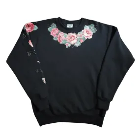 WOMEN'S CUSTOM FLORAL SWEATSHIRT