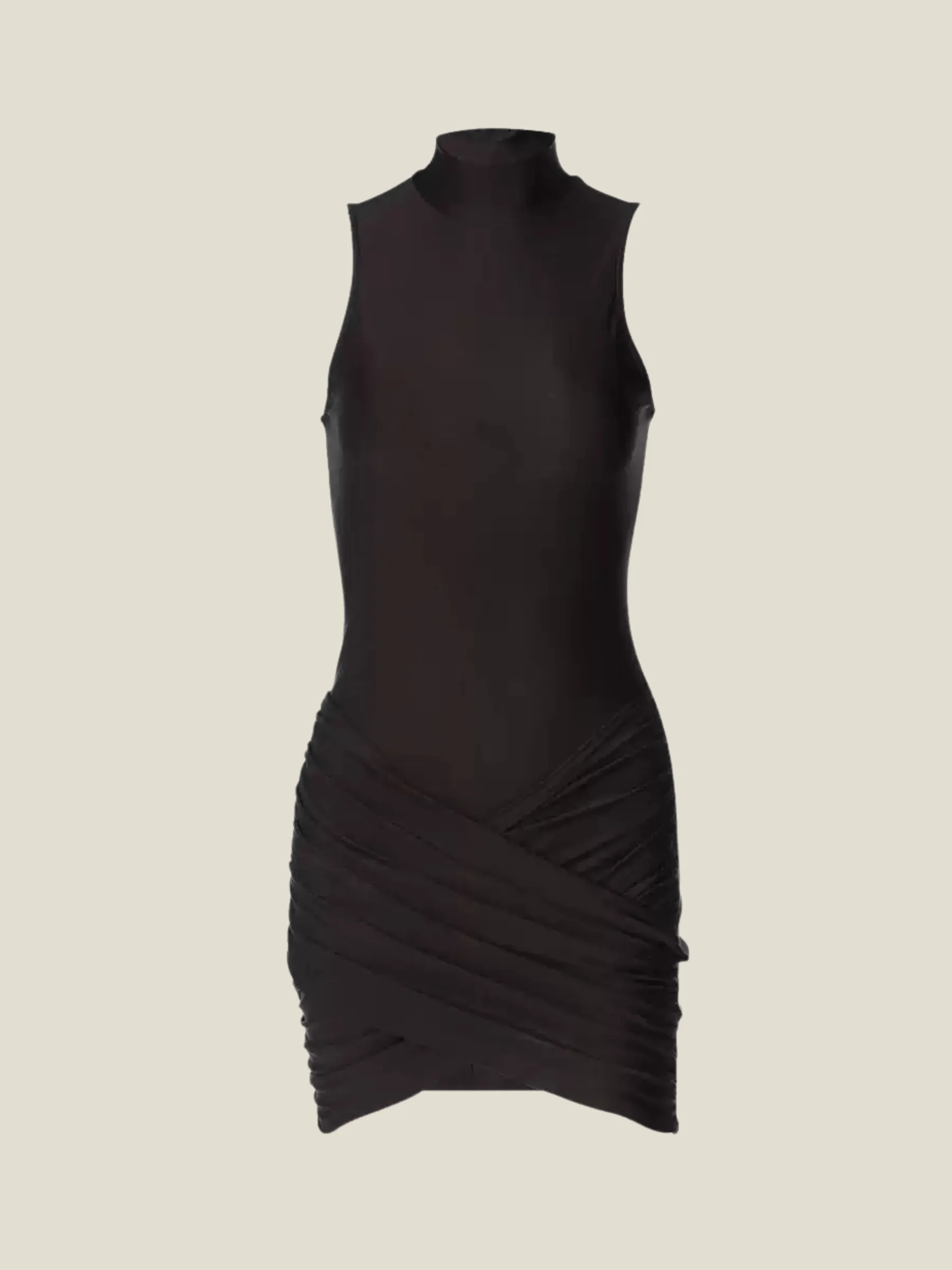 Zelie High Neck Mini Dress